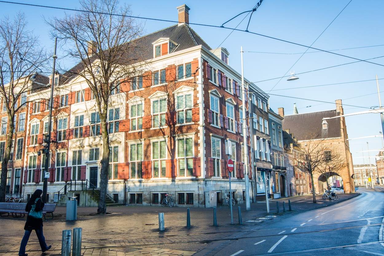 foto gebouw Vijverof gemaakt vanaf Buitenhof